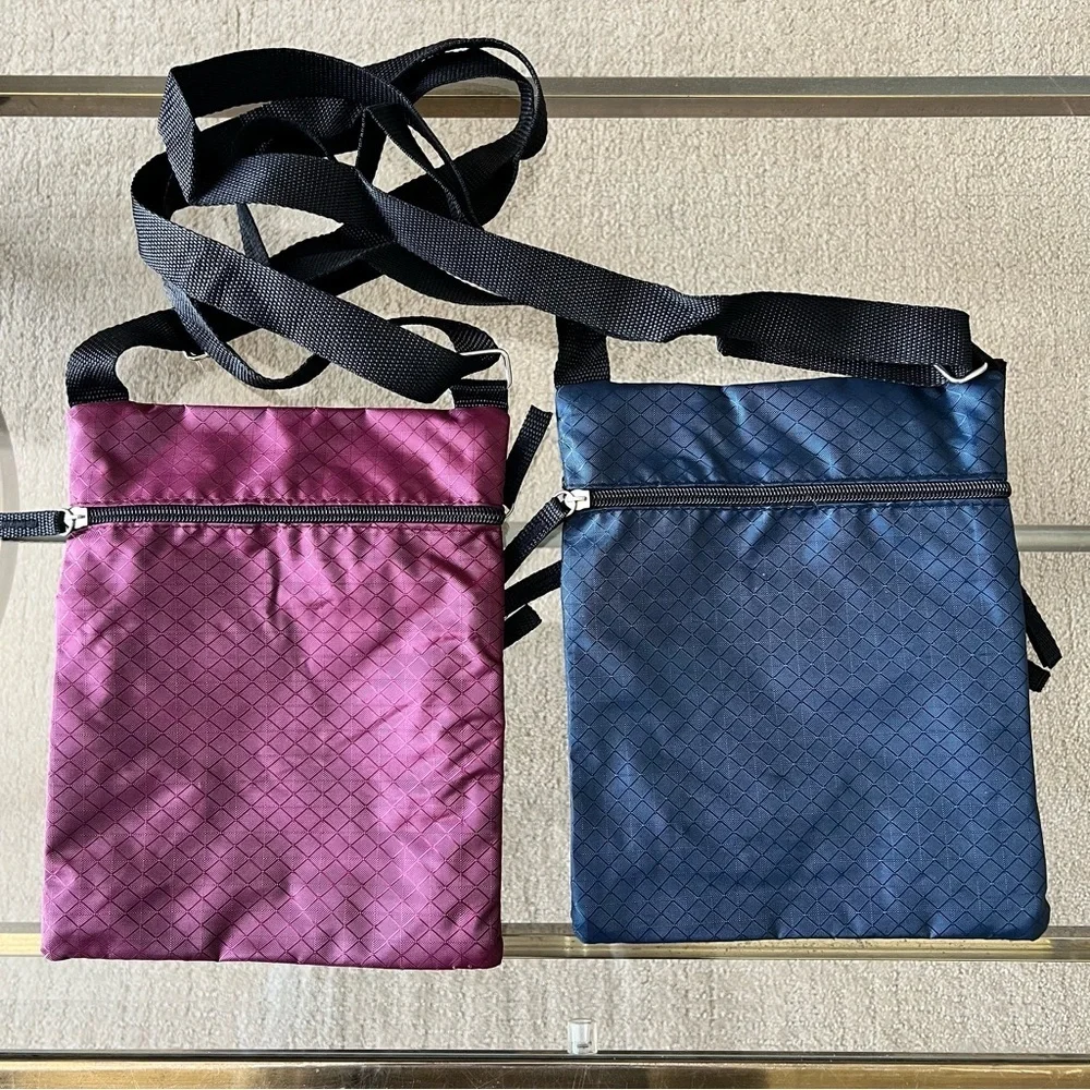 Stylish Crossbody Bags for Men - Purple and Blue